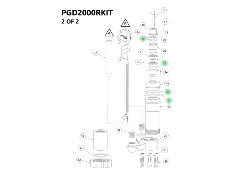 PGD2000RKIT Lower Diagram